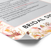 Antiek rozen foto rekwisiet posterlijst poster (Hoek)