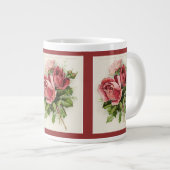  Antiek Rozen Grote Koffiekop (Voorkant rechts)