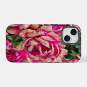 Antiek Rozen iPhone 15 Case (Achterkant horizontaal)