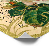 Antiek Rozen parfum Poster (Hoek)