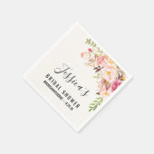 Antiek Rozen Vrijgezellenfeesten servetten (Hoek)