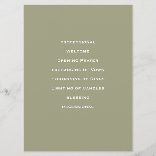 Antiek Rozen Waterverf Rozen Ceremonie Programma Programmakaart (Achterkant)