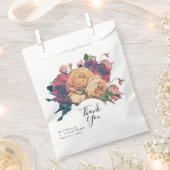  Antiek Rozen Weddenschap Hartelijk dank Bedankzakje (Geknipt)