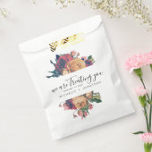Antiek Rozen Wedding Treat Favor Bag Bedankzakje (Gezegeld)