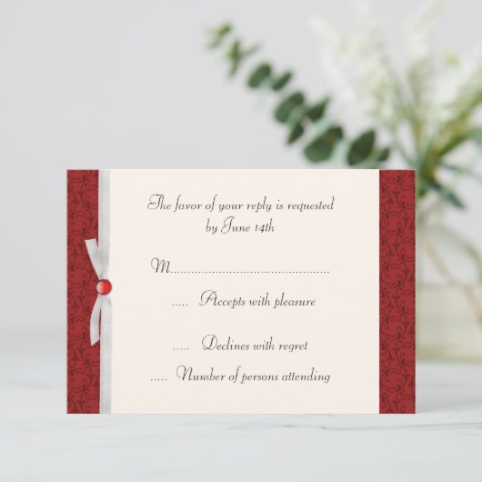 Antiek RSVP (Staand voorkant)