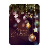 Antiek Ruby Merry kerstfoto Magnet Magneet (Verticaal)