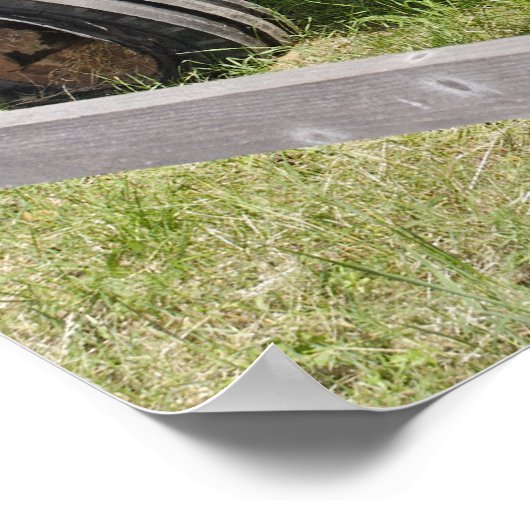 Antiek Russische trekker Poster (Hoek)