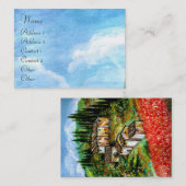 ANTIEK RUSTISCHE VILLAGE IN TUSCANY VISITEKAARTJE (Voorkant / Achterkant)