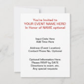 Antiek RV-camper en -kartonnen tekening Kaart (Achterkant)