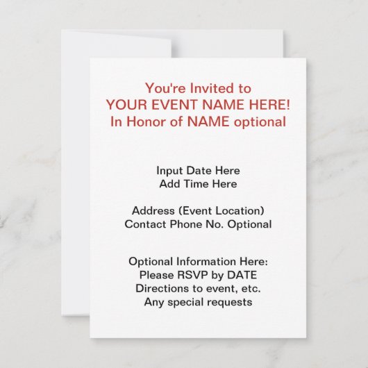 Antiek RV-camper en -kartonnen tekening Kaart (Achterkant)