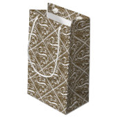 Antiek S-monogram Klein Cadeauzakje (Achterkant Gekanteld)