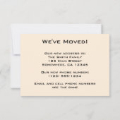 Antiek San Francisco City Map, adreswijziging Kaart (Achterkant)