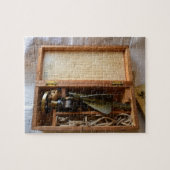 Antiek scheepslog legpuzzel (Horizontaal)
