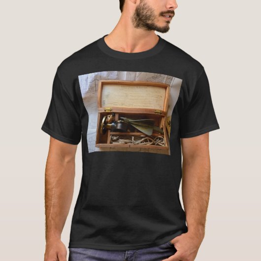 Antiek scheepslog t-shirt (Voorkant)