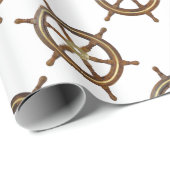Antiek scheprad cadeaupapier (Rol Hoek)