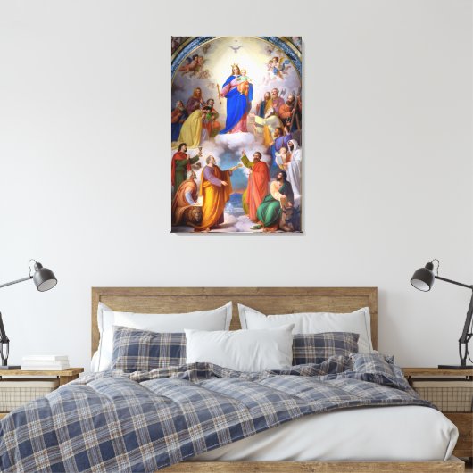 Antiek schilderij Uitgerekt canvas Print 41 (Insitu (Slaapkamer))