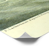 Antiek schip vangst reuzeninktvis poster (Hoek)