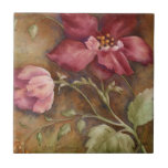 Antiek schoonheid I Tegeltje<br><div class="desc">Floral</div>