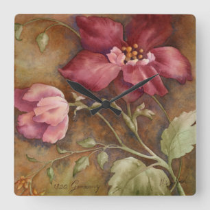 Antiek schoonheid I Vierkante Klok