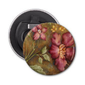 Antiek schoonheid II Button Flesopener (Voorkant)