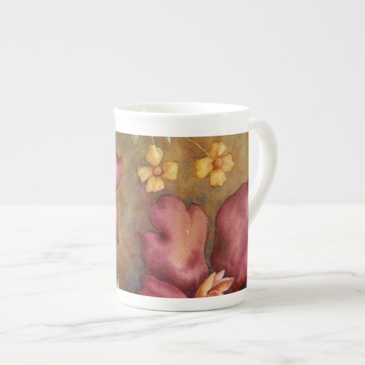 Antiek schoonheid II Porselein Kop (Voorkant rechts)