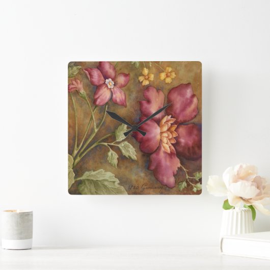 Antiek schoonheid II Vierkante Klok (Huis)