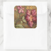 Antiek schoonheid II Vierkante Sticker (Tas)