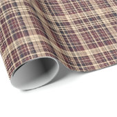 Antiek Schots tartan inpakpapier (Rol Hoek)