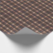 Antiek Schotse tartan Cadeaupapier (Hoek)