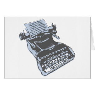 Antiek schrijfmachine