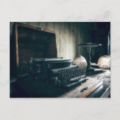 Antiek schrijfmachine Briefkaart (Voorkant)