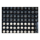 Antiek schrijfmachine foto afdruk (Voorkant)