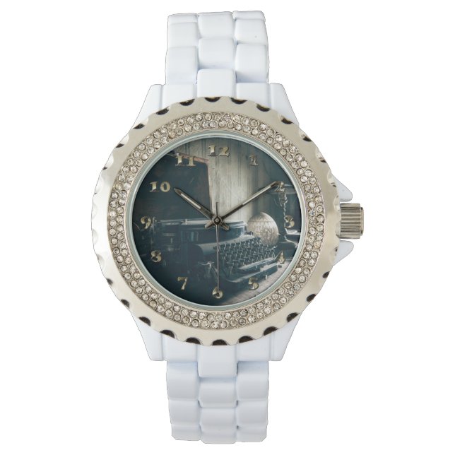 Antiek schrijfmachine Horloge (Voorkant)