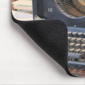 Antiek schrijfmachine Mousepad Muismat (Hoek)