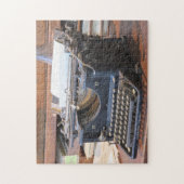 Antiek schrijfmachine Puzzle Legpuzzel (Verticaal)