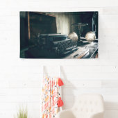  Antiek schrijfmachine Spandoek (Insitu)