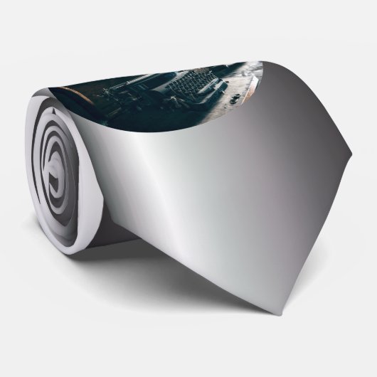 Antiek schrijfmachine Stropdas (Opgerold)