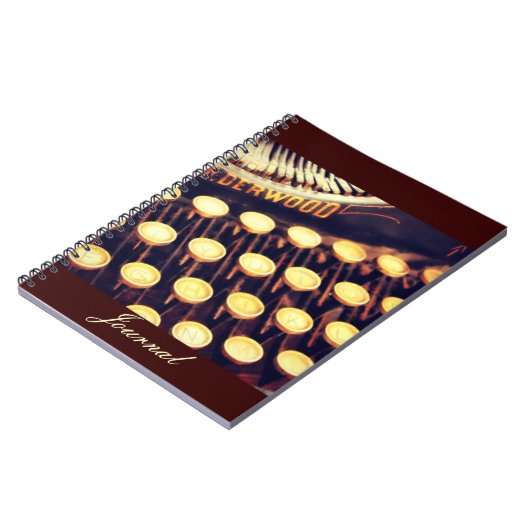 Antiek schrijfmachine - tijdschriften notitieboek (Linkerzijde)