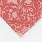 Antiek schuifbalkpapier 2 fleece deken (Hoek)