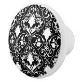 Antiek schuifbalpapier keramische knop (Rechts)