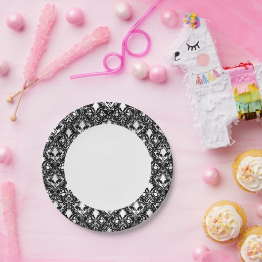 Antiek schuifbalpapier papieren bordje (Feest)