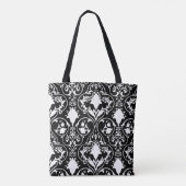 Antiek schuifbalpapier tote bag (Achterkant)