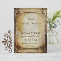 Antiek Scroll Reunion Aankondiging