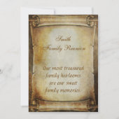 Antiek Scroll Reunion Aankondiging (Voorkant)