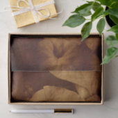  Antiek Sepia Floral Morning Glory Tissuepapier (Geschenk)