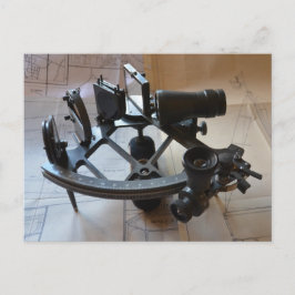 Antiek Sextant Briefkaart