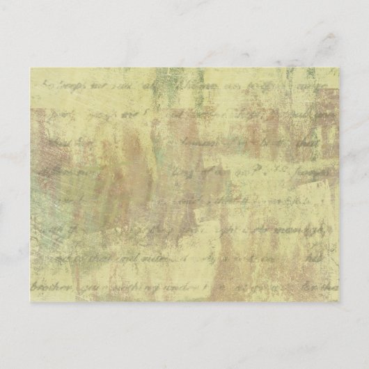 Antiek Shabby Briefkaart (Voorkant)