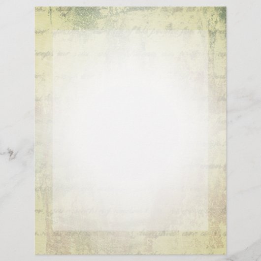 Antiek Shabby Flyer (Voorkant)