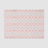 Antiek Shabby-roze rozen en lijfpapier Tissuepapier (Voorkant)