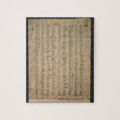 Antiek Sheet Music, Song of the Old Man, 1822 Legpuzzel (Verticaal)